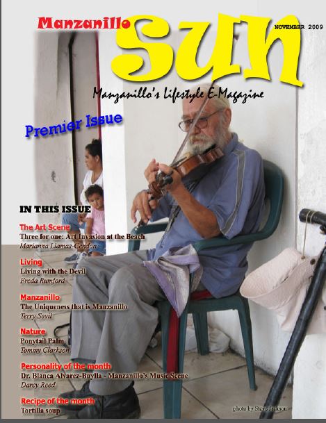 Manzanillo Sun November 2009 cover