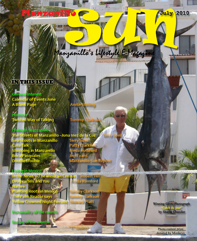 Manzanillo Sun July 2010 cover