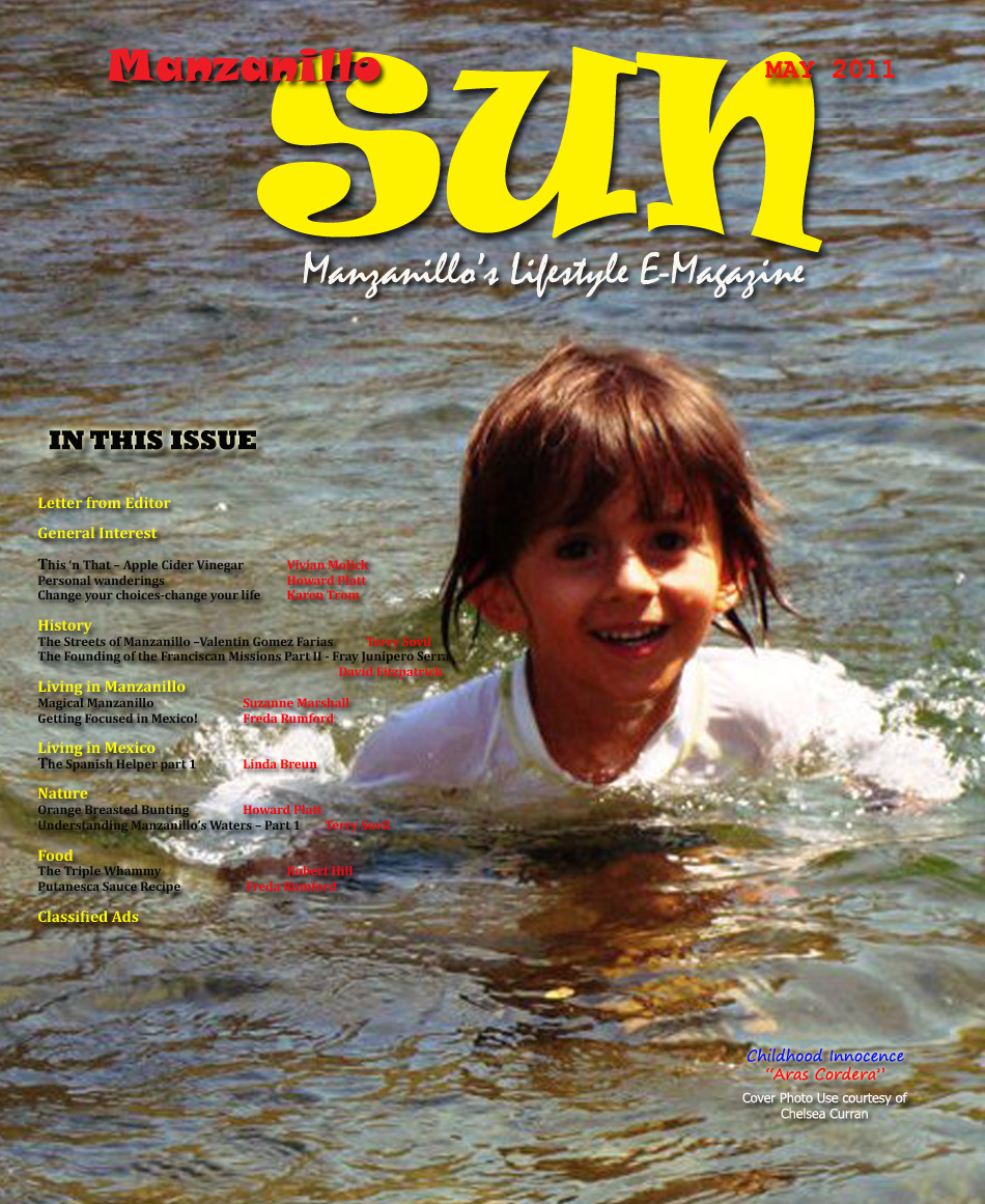 Manzanillo Sun May 2011 cover