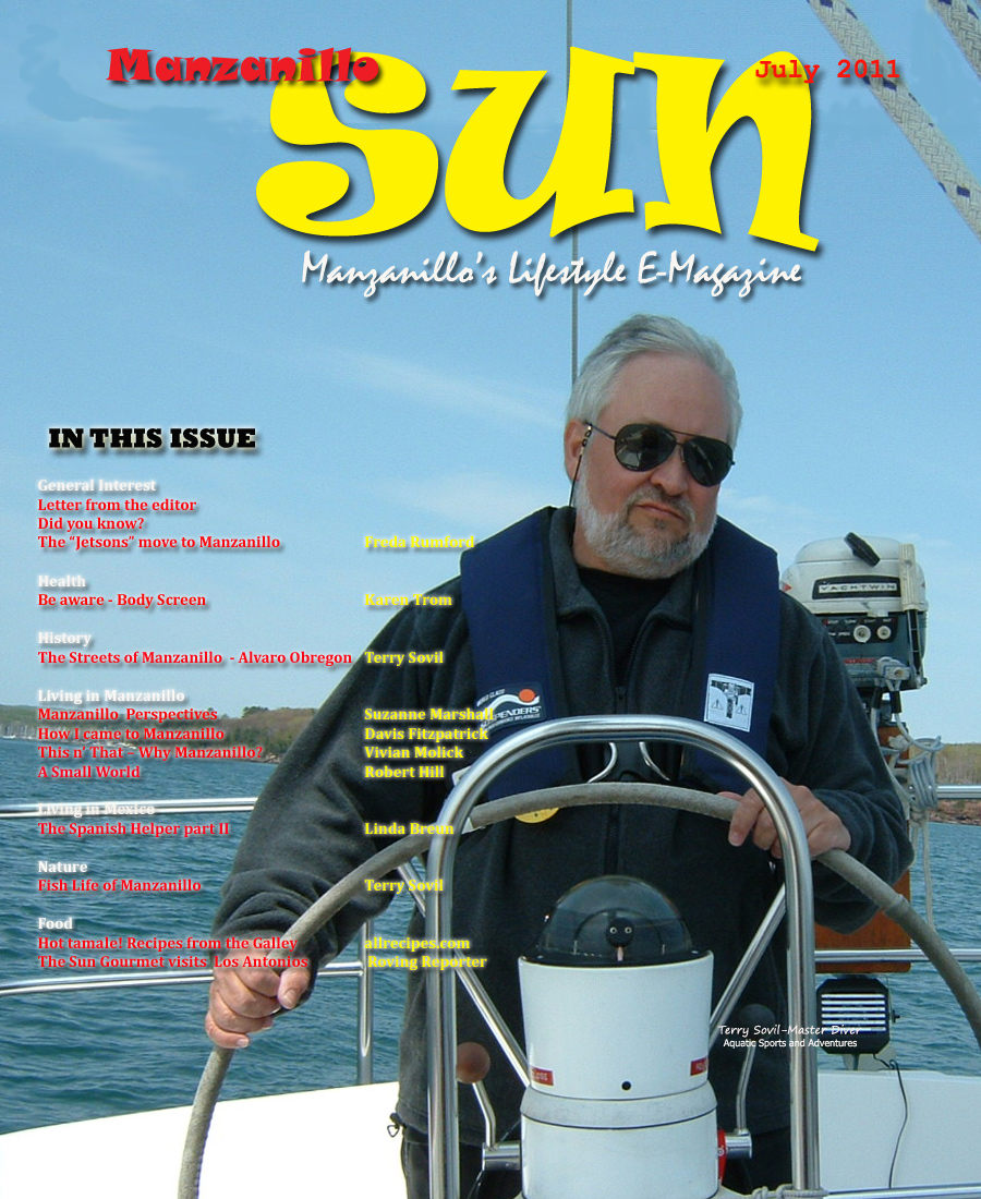Manzanillo Sun July 2011 cover