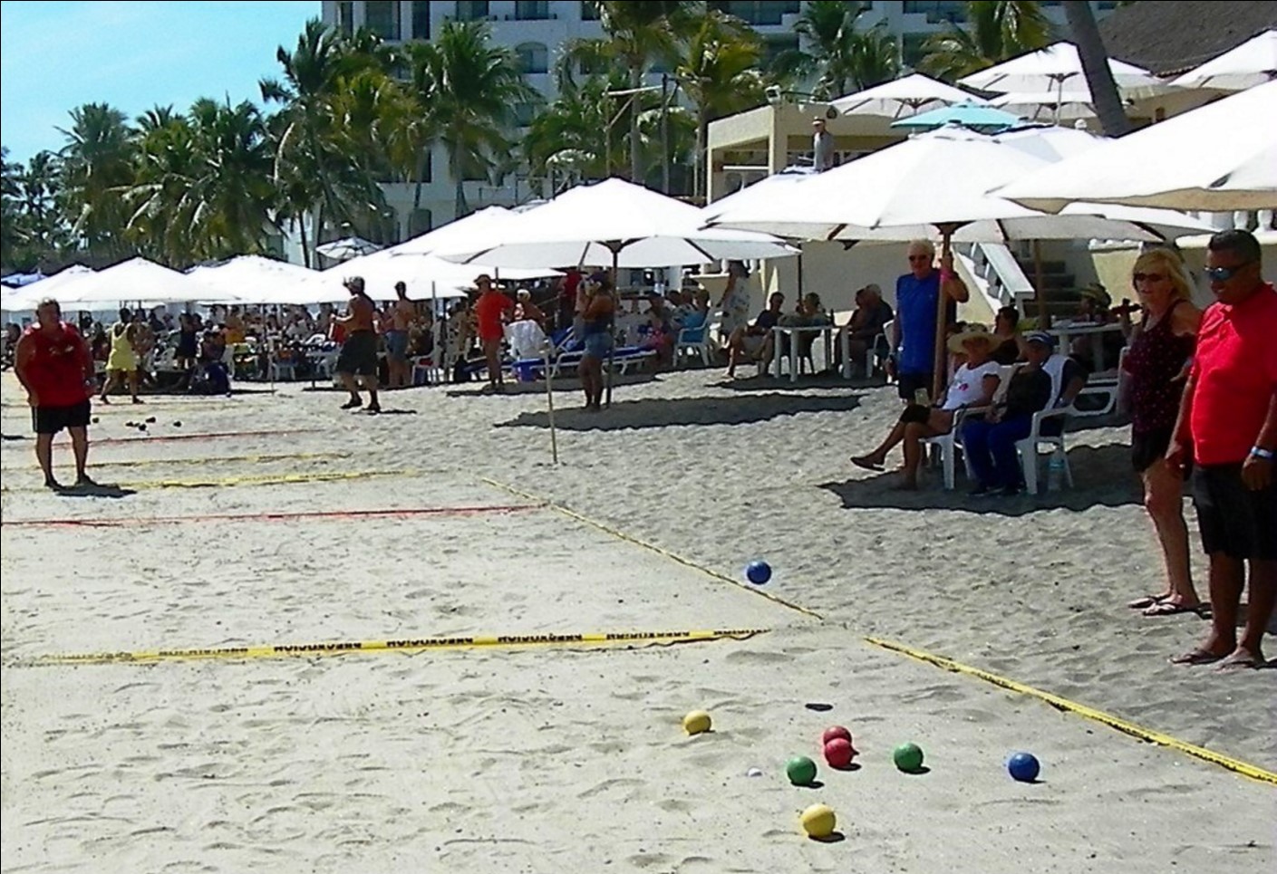 Bocce on the Beach Manzanillo Sun