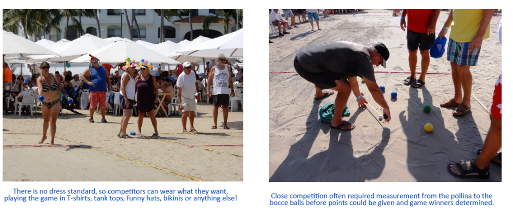 bocce on the beach