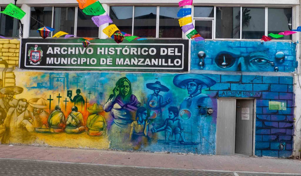 Manzanillo Sun eMagazine, Murales, El Centro, Manzanillo, 2020